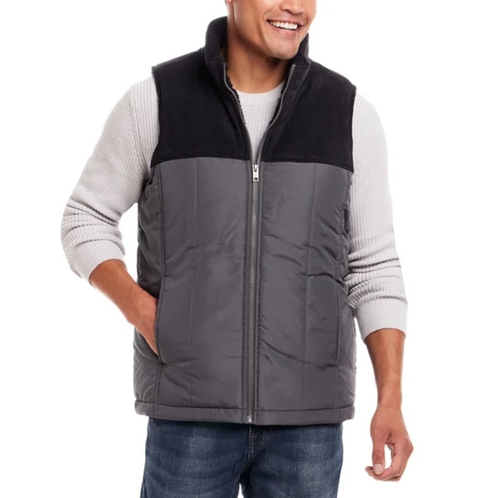 Weatherproof - Men's Sherpa Lined Vest